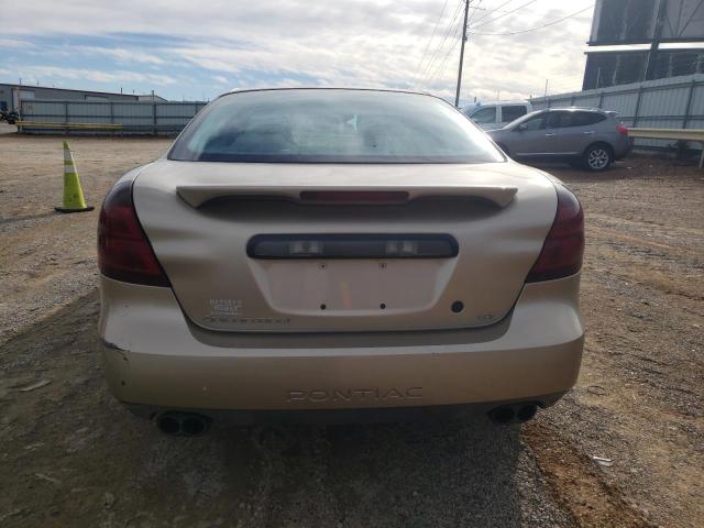 2G2WS542541287900 - 2004 PONTIAC GRAND PRIX ოქროსფერი ფოტო 6