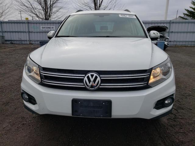 WVGJV7AX7GW576780 - 2016 VOLKSWAGEN TIGUAN COM WHITE photo 5