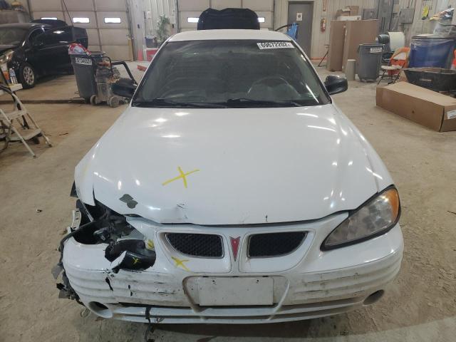 1G2NE52E7XC544005 - 1999 PONTIAC GRAND AM S WHITE photo 5