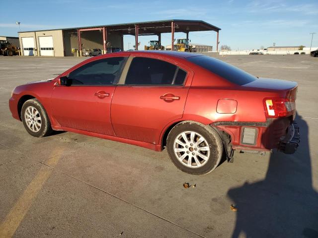 4A32B2FF0CE024734 - 2012 MITSUBISHI GALANT FE RED photo 2