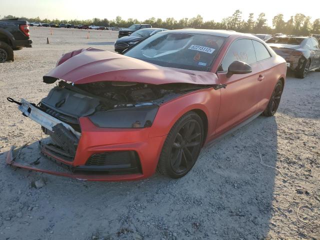 WAUP4AF5XJA041255 - 2018 AUDI S5 PREMIUM RED photo 2
