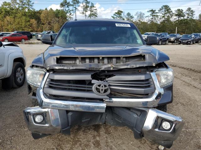 5TFRM5F17EX076726 - 2014 TOYOTA TUNDRA DOU GRAY photo 5