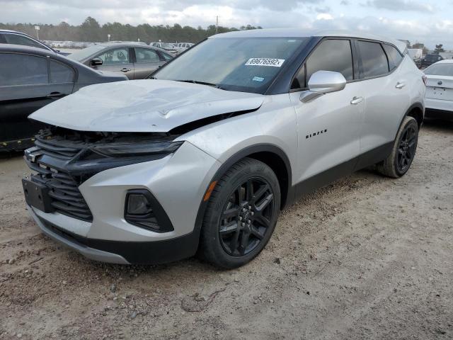 3GNKBCRS8LS563598 - 2020 CHEVROLET BLAZER 2LT SILVER photo 1