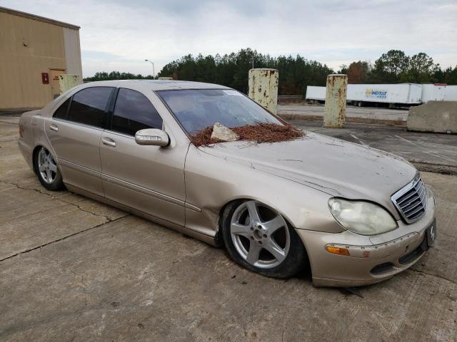 WDBNG75J55A****** - 2005 MERCEDES-BENZ S 500 GOLD photo 4