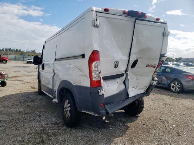 3C6TRVAG0HE521001 - 2017 RAM PROMASTER WHITE photo 3
