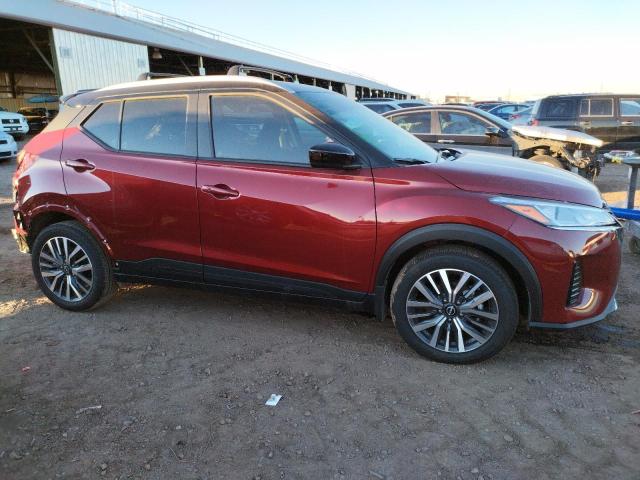 3N1CP5CV4PL470173 - 2023 NISSAN KICKS SV BURGUNDY photo 4