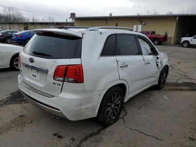 5XYKWDA21DG313864 - 2013 KIA SORENTO SX WHITE photo 3