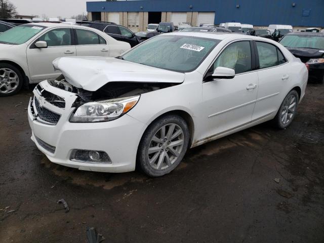 1G11G5SX9DF184812 - 2013 CHEVROLET MALIBU 3LT WHITE photo 1