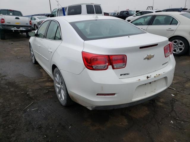 1G11G5SX9DF184812 - 2013 CHEVROLET MALIBU 3LT 白色 照片 2