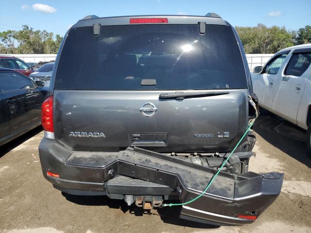 5N1BA08D59N607715 - 2009 NISSAN ARMADA SE GRAY photo 6