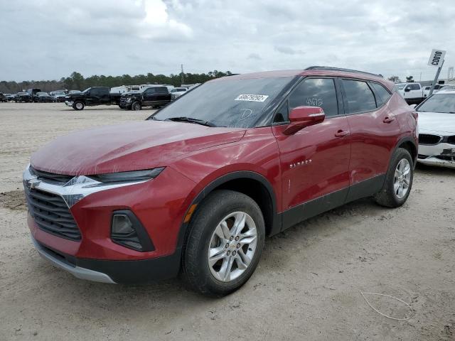 3GNKBCRSXLS545586 - 2020 CHEVROLET BLAZER 2LT RED photo 1