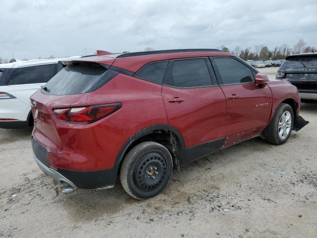 3GNKBCRSXLS545586 - 2020 CHEVROLET BLAZER 2LT RED photo 3