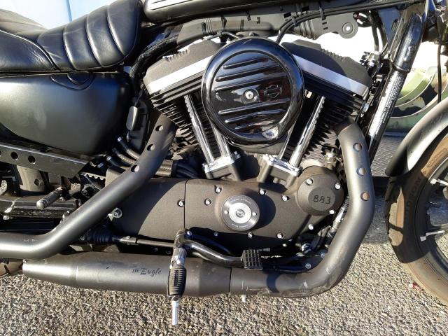 1HD4LE227LB435058 - 2020 HARLEY-DAVIDSON XL883 N BLACK photo 7