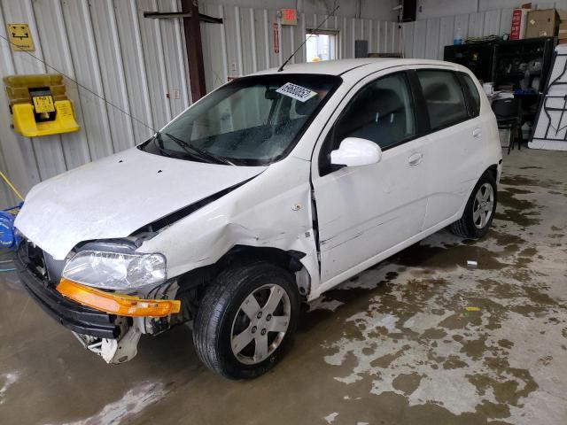 KL1TD66627B773509 - 2007 CHEVROLET AVEO BASE WHITE photo 1