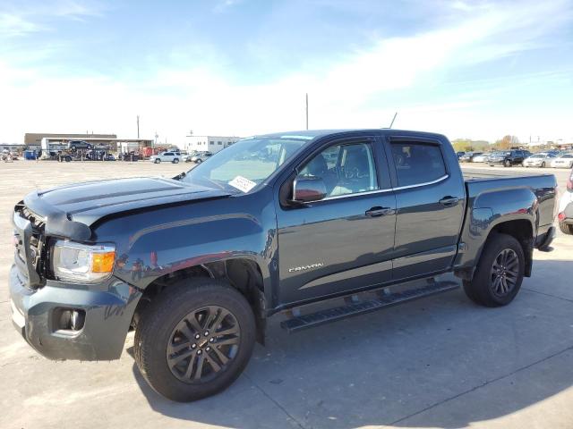 1GTG5CEN0K1358850 - 2019 GMC CANYON SLE BLUE photo 1