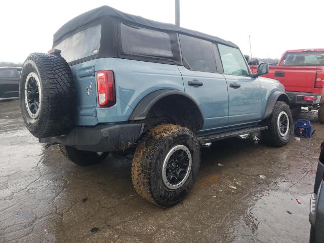 1FMDE5DH8NLA85493 - 2022 FORD BRONCO BAS BLUE photo 3