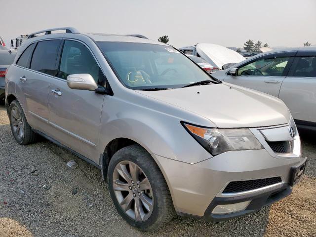 2HNYD2H52BH526898 - 2011 ACURA MDX ADVANC SILVER photo 1