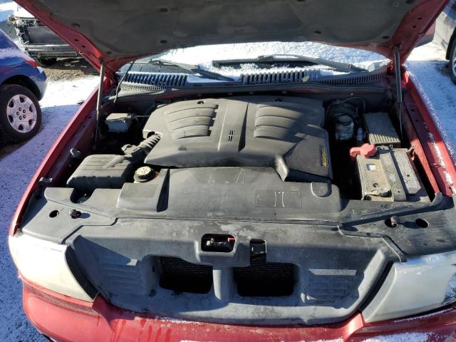 5LMEU68H85ZJ20342 - 2005 LINCOLN AVIATOR 红色 照片 12