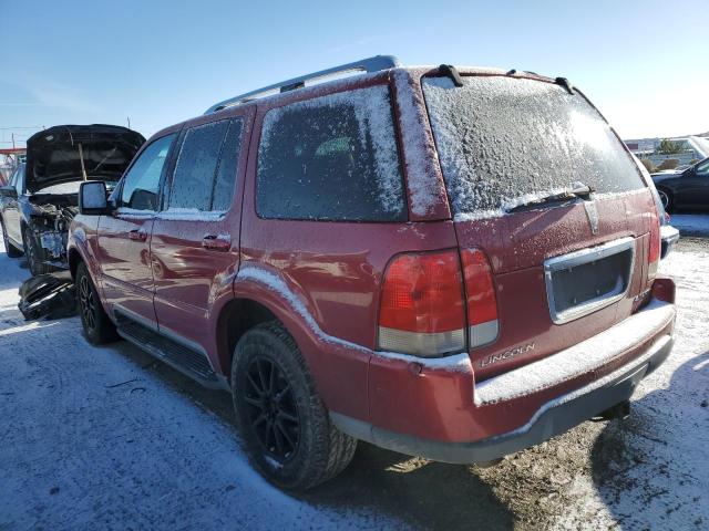 5LMEU68H85ZJ20342 - 2005 LINCOLN AVIATOR 红色 照片 2