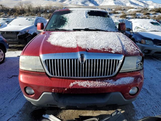 5LMEU68H85ZJ20342 - 2005 LINCOLN AVIATOR 红色 照片 5
