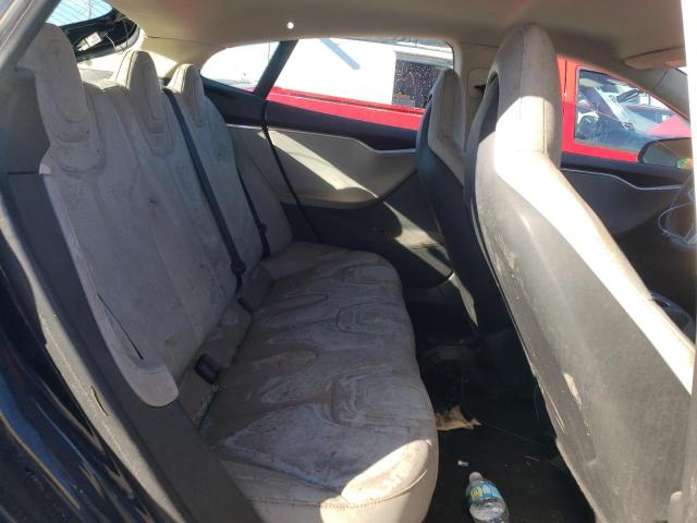 5YJSA1H13EFP38456 - 2014 TESLA MODEL S Azul foto 10