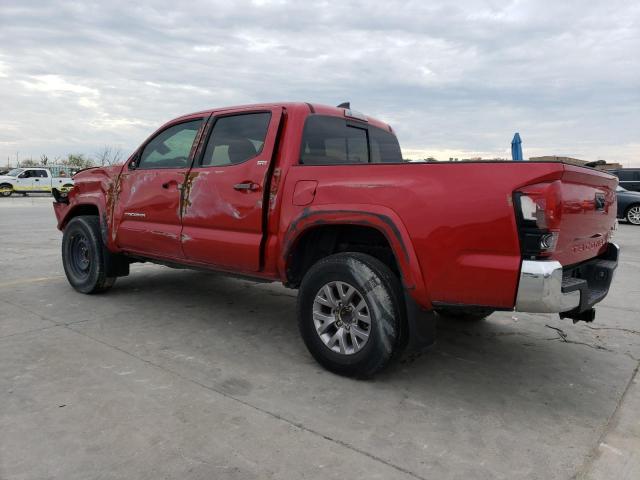 3TMAZ5CN5JM073538 - 2018 TOYOTA TACOMA DOU 红色 照片 2