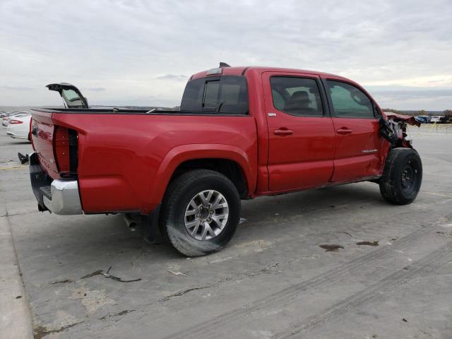 3TMAZ5CN5JM073538 - 2018 TOYOTA TACOMA DOU 红色 照片 3