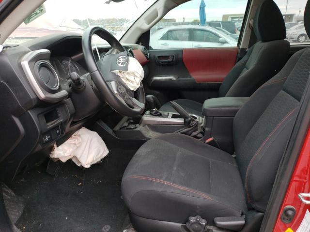 3TMAZ5CN5JM073538 - 2018 TOYOTA TACOMA DOU 红色 照片 7