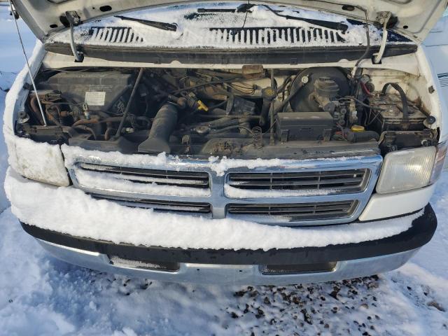 2B7HB21Y2VK545071 - 1997 DODGE RAM VAN B2 WHITE photo 12