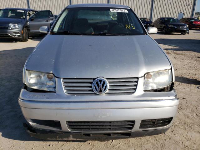 3VWRR69M94M081733 - 2004 VOLKSWAGEN JETTA GL T SILVER photo 5