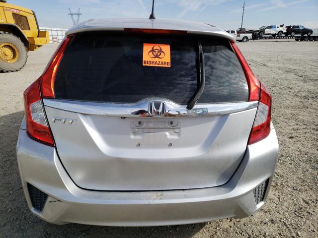 3HGGK5H84FM730615 - 2015 HONDA FIT EX SILVER photo 6