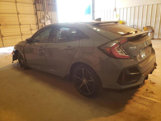 SHHFK7H48MU223719 - 2021 HONDA CIVIC SPOR GRAY photo 2