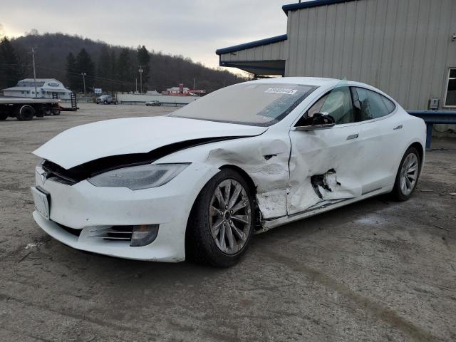 5YJSA1E23HF183719 - 2017 TESLA MODEL S Blanco foto 1