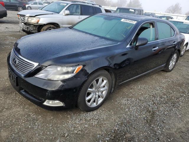 JTHDU46F085001817 - 2008 LEXUS LS 600HL BLACK photo 1