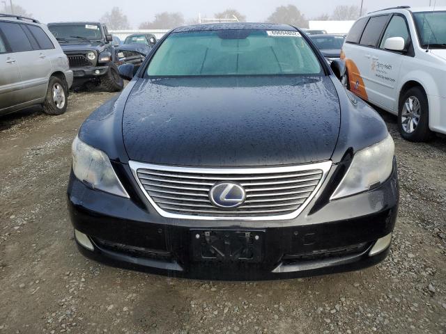 JTHDU46F085001817 - 2008 LEXUS LS 600HL BLACK photo 5