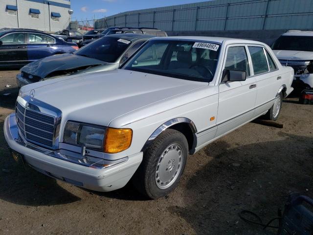 WDBCA39E2MA563513 - 1991 MERCEDES-BENZ 560 SEL WHITE photo 1