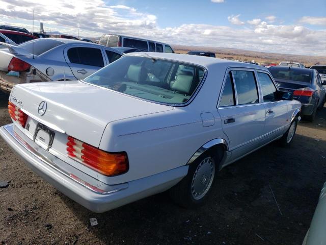 WDBCA39E2MA563513 - 1991 MERCEDES-BENZ 560 SEL WHITE photo 3