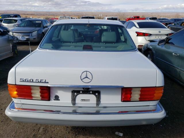 WDBCA39E2MA563513 - 1991 MERCEDES-BENZ 560 SEL WHITE photo 6