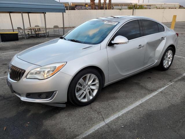 2G4GN5EX1E9279390 - 2014 BUICK REGAL PREM SILVER photo 1