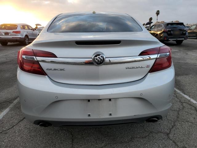 2G4GN5EX1E9279390 - 2014 BUICK REGAL PREM SILVER photo 6