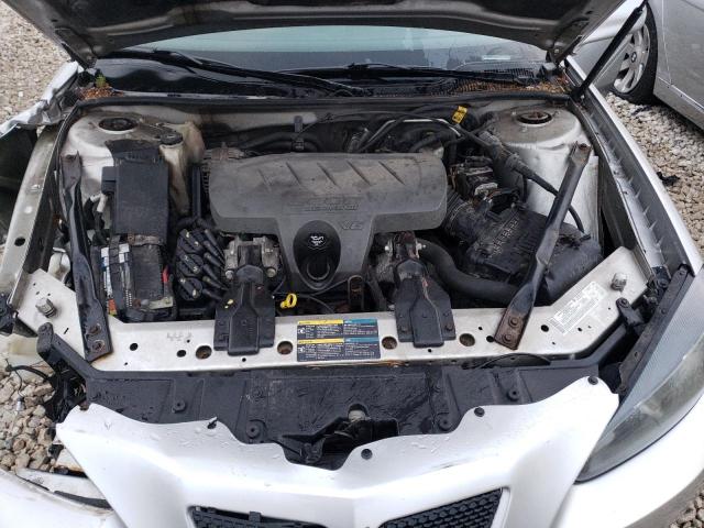 2G2WP552761137936 - 2006 PONTIAC GRAND PRIX ვერცხლისფერი ფოტო 11