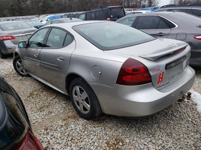 2G2WP552761137936 - 2006 PONTIAC GRAND PRIX ვერცხლისფერი ფოტო 2