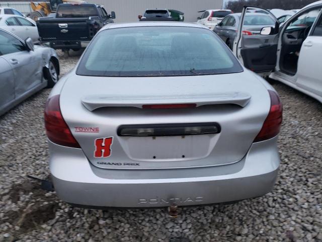 2G2WP552761137936 - 2006 PONTIAC GRAND PRIX ვერცხლისფერი ფოტო 6