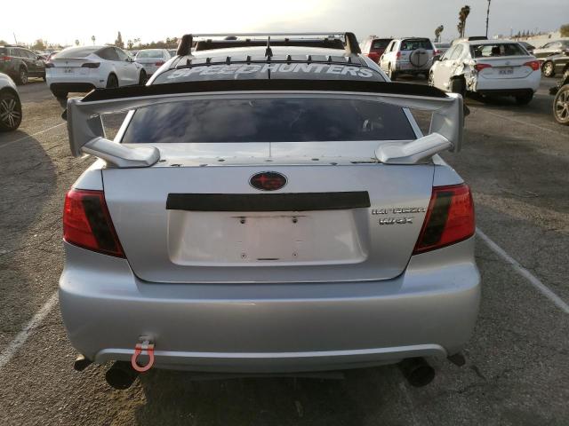 JF1GE74648G507824 - 2008 SUBARU IMPREZA WR SILVER photo 6