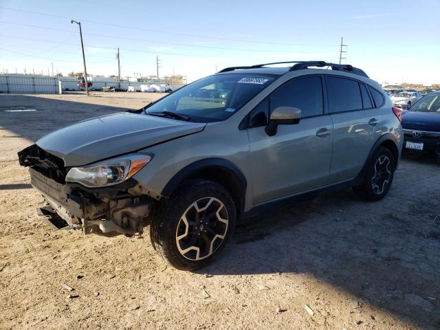 JF2GPABC1H8267184 - 2017 SUBARU CROSSTREK BEIGE photo 1