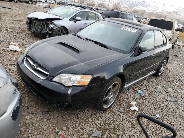 4S3BL676764200310 - 2006 SUBARU LEGACY GT BLACK photo 1