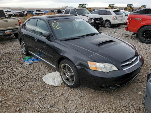 4S3BL676764200310 - 2006 SUBARU LEGACY GT BLACK photo 4