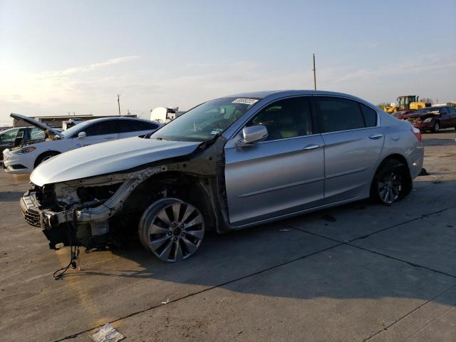 1HGCR2F84DA192780 - 2013 HONDA ACCORD EXL SILVER photo 1