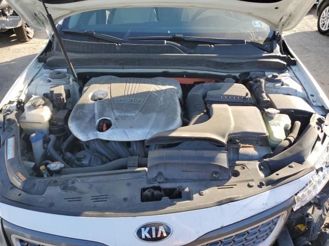 KNAGN4AD8E5073116 - 2014 KIA OPTIMA HYB WHITE photo 11