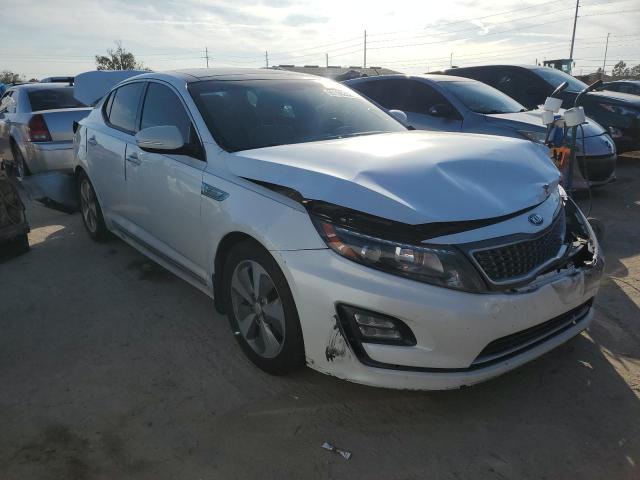 KNAGN4AD8E5073116 - 2014 KIA OPTIMA HYB WHITE photo 4